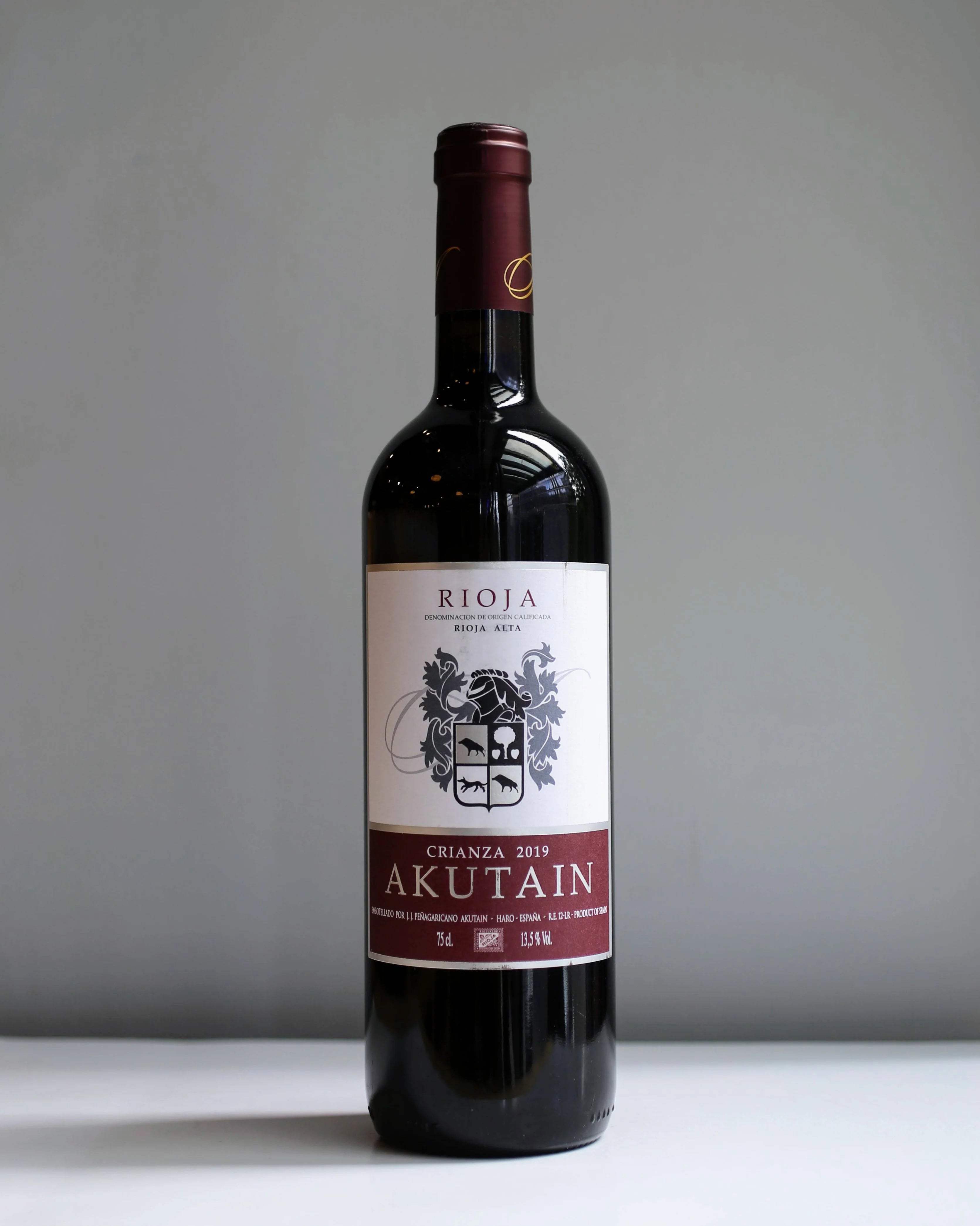 Bodega Akutain, Rioja Crianza, 2019